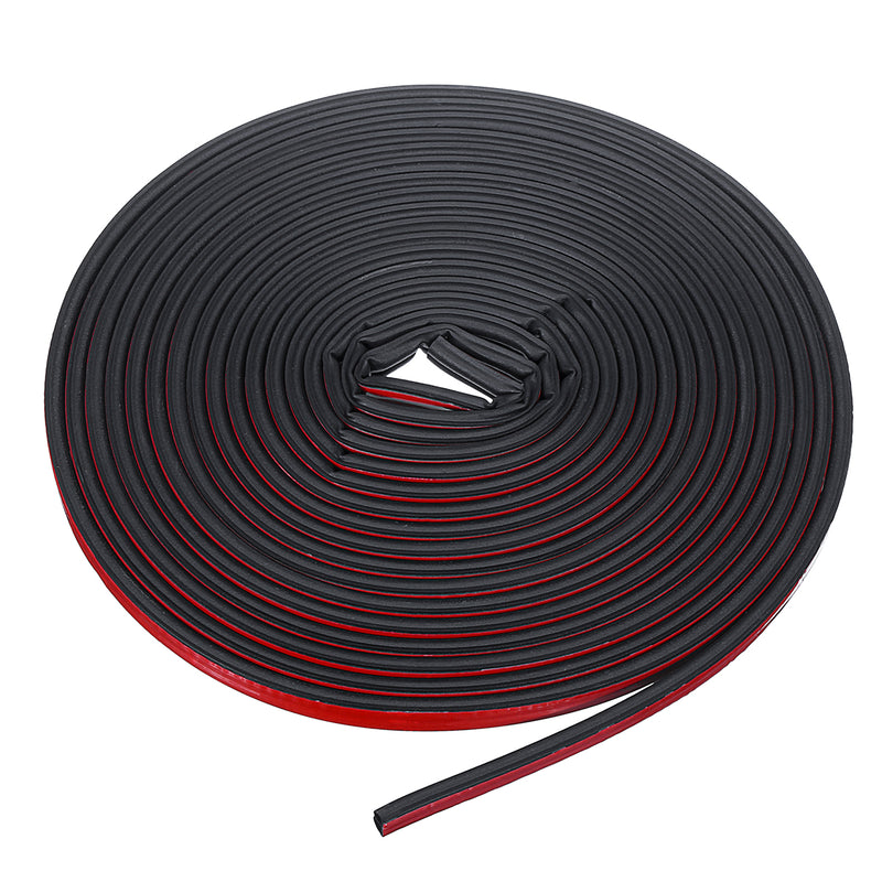 5M/8M Universal Car B-shape Window Door Rubber Seal Strip Hollow Weatherstrip Sealing Strip
