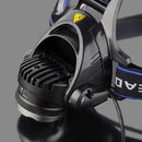 XANES 568D 650LM T6 LED HeadLamp Waterproof 3 Modes Telescopic Zoom Rechargeable Running Camping Cycling Light