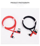 Bakeey 4A Type C Double Elbow 3.28ft/1m Fast Charging Data Cable For Oneplus 7 Huawei P30 Pro Mate 30 Xiaomi Mi9 9Pro