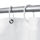 Flower Waterproof Shower Curtain Bathroom Toilet Lid Rugs Cover Mats