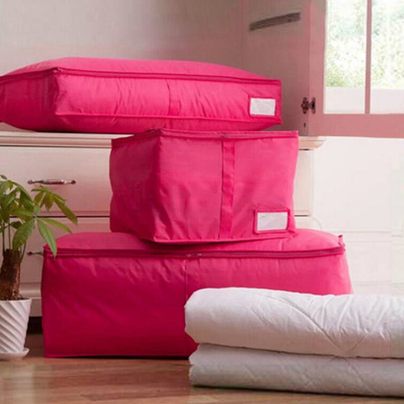 Portable Quilts Storage Bags Packing Luggage Folding Storage Box Clothes Organizer Bags Home Storage