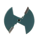 1/4 Inch Straight Shank T Slot Router Bit T-Track Woodworking Cutter