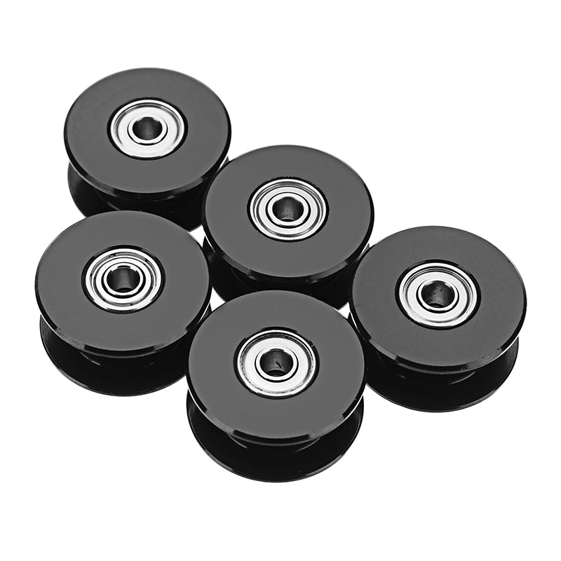 TEVO 5PCS 3 or 5mm Bore 2GT Without Tooth Gear Timing Pulley For 3D Printer