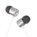 Fanbiya S1 HiFi Metal Heavy Bass Earphone 3.5mm Noise Canceling 5D Stereo In-ear Headphone with Mic