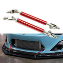 Universal Adjustable 15CM Car Front Bumper Lip Splitter Rod Strut Tie Bar