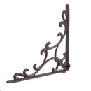 Cast Iron Wall Shelf Mount Bracket Support Mounted Supporter Home Garden Rusty