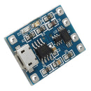 5Pcs Micro USB TP4056 Charge And Discharge Protection Module Over Current Over Voltage Protection