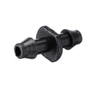 50Pcs 1/4 Inch Irrigation Connector Straight Barbed Double Way Joint Drip Irrigation 4/7 Hose Connector Hose Barb