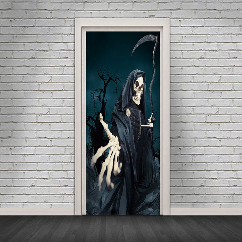 Miico MT003 Halloween Sticker Door Stickers Horror Wall Sticker Removable Stickers
