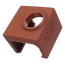 5pcs MK10 Coffee Color Silicone Protective Case For Heating Aluminum Block 3D Printer Part Hotend
