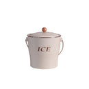 Double Wall 4L Ice Bucket Spit Barrel Container KTV Club Bar Tools Ice Container With Scoop & Lid