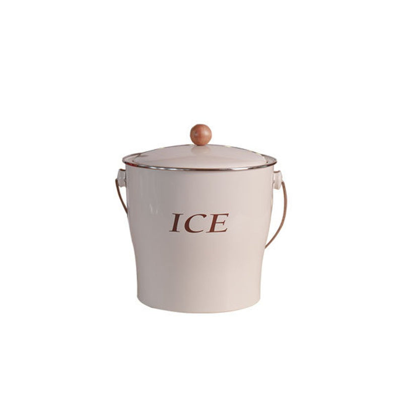 Double Wall 4L Ice Bucket Spit Barrel Container KTV Club Bar Tools Ice Container With Scoop & Lid