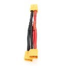 Amass XT60 Parallel Connector 1 Female 2 Male with 7CM 16AWG Cable