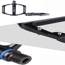 WHEEL UP b352 CNC Aluminium Alloy 2 Bearings Skidproof Bike Pedals Outdoor Cycling Bicycle Pedals