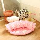 Foldable Pet Mat Tunnel Mat Pet Kitten Tunnel Suede Tubes Play Mat Scratch Crinkle Toy Sleeping Kennel