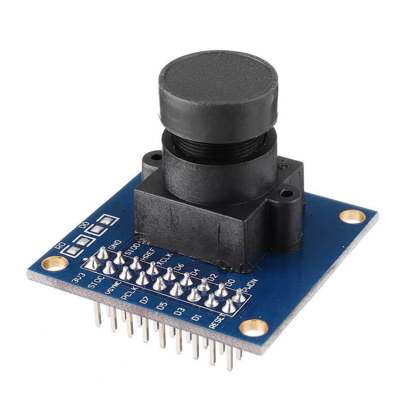 Wareshare OV7670 Camera Module CMOS Acquisition Board Adjustable Focus 300,000 Pixel