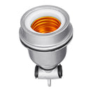 E27 Waterproof Ceramic Lampholder Bulb Adapter for Animal Pig Heating Light Bulb AC85-265V