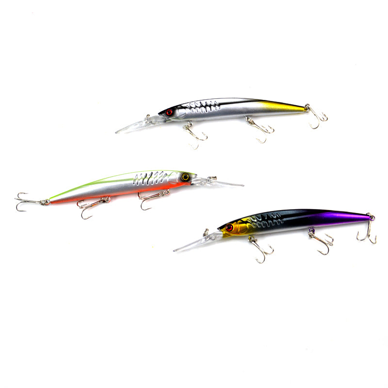 ZANLURE 5pcs/set 14.5cm 12.7g Fishing Lure Minnow Bionic Fishing Bait Carp Artificial Hard Baits