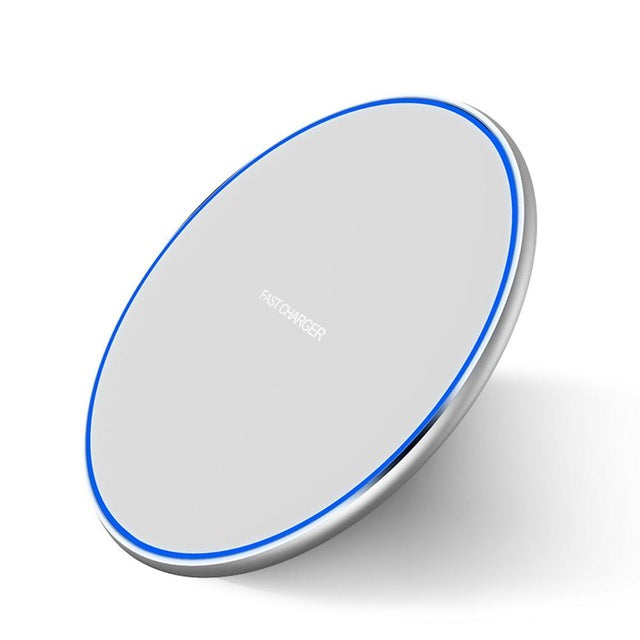 FONKEN S180 Universal Qi Wireless Charger 5W 7.5W 10W Fast Charge Ultra Thin Wireless charging Pad for Mobile Phone
