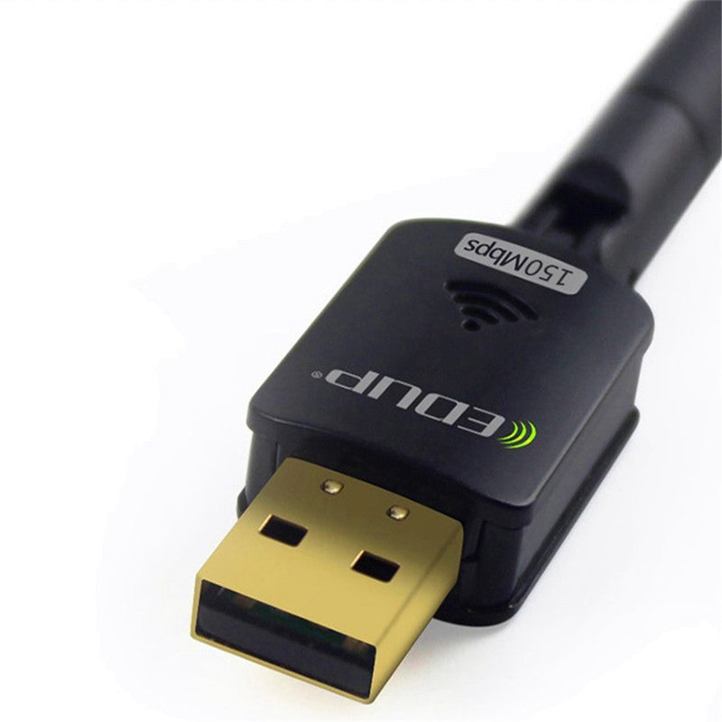 EDUP 150mbps USB Wifi Adapter 6dBi High Antenna Receiver USB Enthernet Adapter 802.11n Network Card