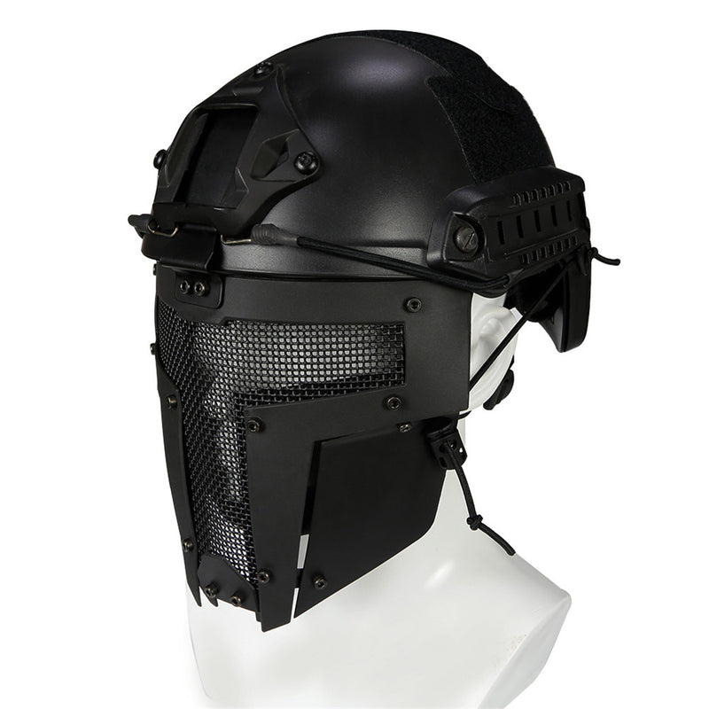 WoSporT MA-96 Outdoor Iron Warrior Hunting Tactical Face Mask Steel Mesh