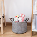 Felt Cloth  Dirty Clothes Storage Baskets Foldable Fabric Debris Storage Bag