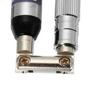 CLAITE 1150mm VHF Radio BNC Antenna Stainless Steel VHF FM Antenna 76-108mhz for FM Radio Transmitter