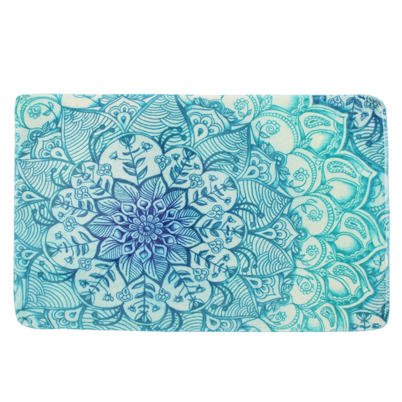 50x80cm Abstract Flower Anti-Slip Door Mats Floor Rug Living Room Carpet Bathmat