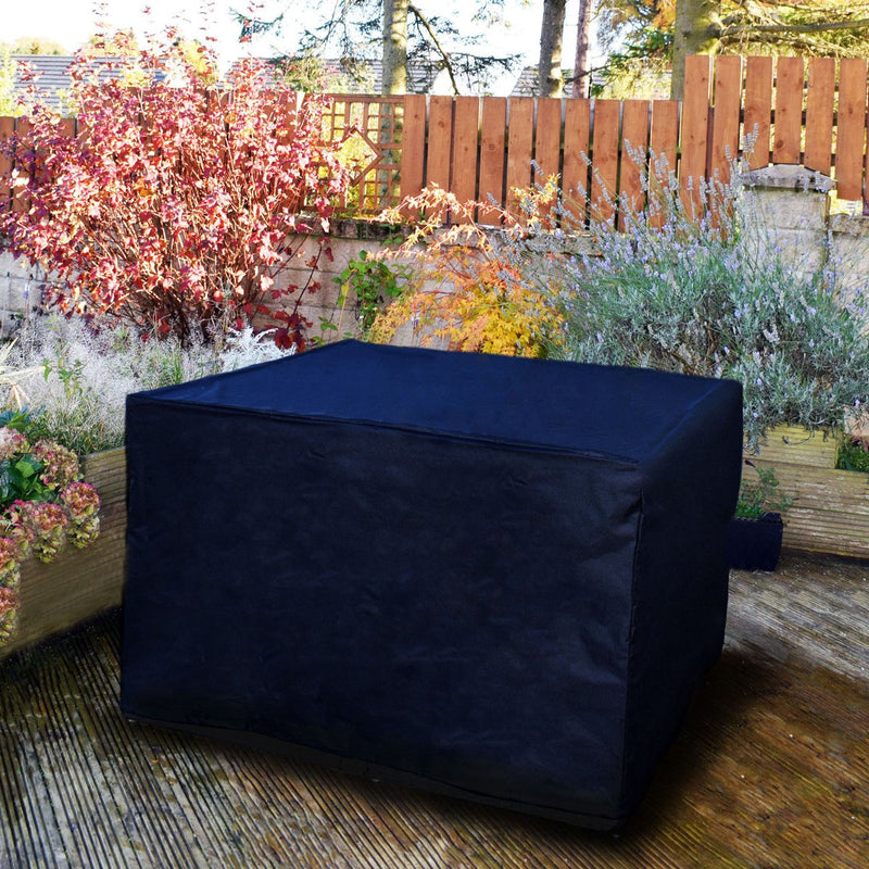 OxbridgeBlack Waterproof Rattan Cube Outdoor Garden Patio Furniture Table Set Cover Protection