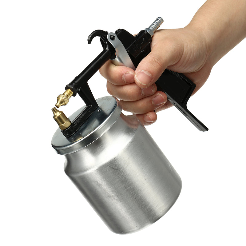 500ml Mini Air Spray Paint Sprayer Repair Auto Car Automotive Refinish Siphon Tool