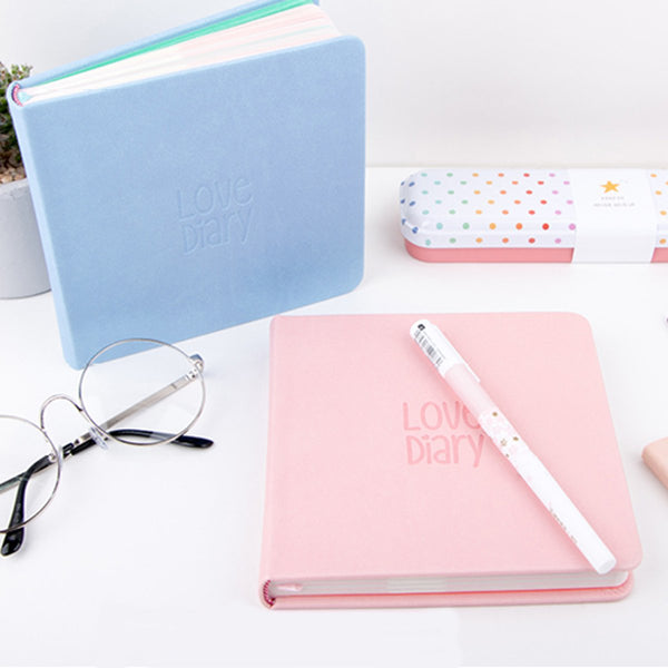 DIY Lover Notebook Cute Romantic Diary Planner Organizer Note Book Lover Story Paper Book