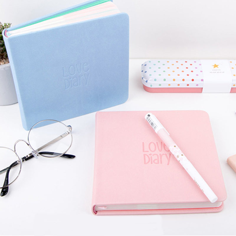 DIY Lover Notebook Cute Romantic Diary Planner Organizer Note Book Lover Story Paper Book
