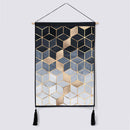 Simple Painting Meter Box Cover Cloth Bedroom Cotton Linen Decorations