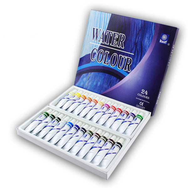 Memory Water Color Painting Pigment 12/24 Colors Watercolor Paint Set Art Painting Drawing Pigments Profesional Art Painting Tools