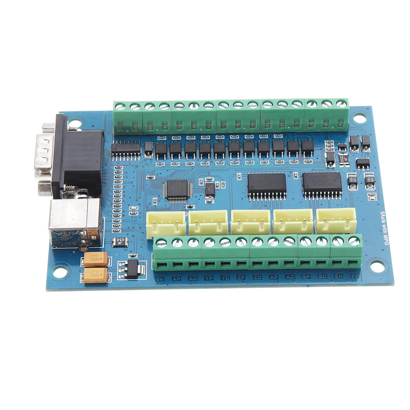 CNC Driver Board USB MACH3 Engraving Machine 5-Axis with MPG Stepper Motor Controller Card