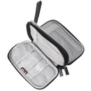Waterproof Nylon Double Layer Data Cable Charging Treasure Storage Bag Cable Bag Case Organizer Earphone Bag
