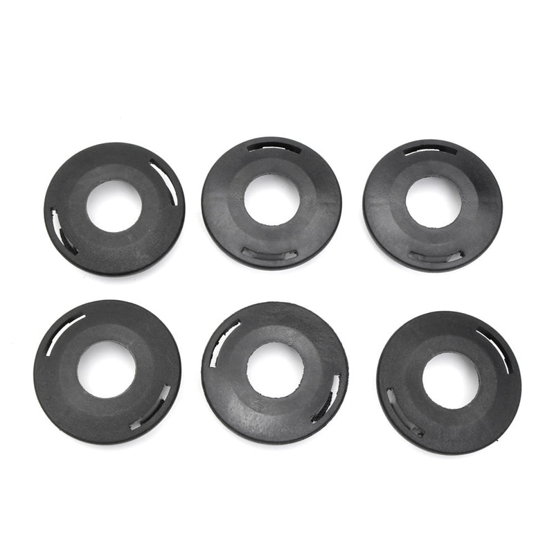 6pcs Spools+6pcs Cap Combo Lawnmower Head Cover For Stihl 25-2 FS 90 100 110 120 130 55 80 83 85