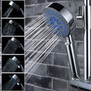 5 Mode Multifunction Chrome Adjustable Water Shower Head