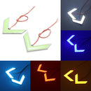 Pair 18SMD LED COB Arrow Panel For Car Rear View Mirror Indicator Turn Signal Lights