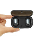 L1 Mini TWS bluetooth 5.0 Headset Wireless HiFi Stereo Sport Headphones Noise Cancelling Earphone with Charging Case for Xiaomi Huawei