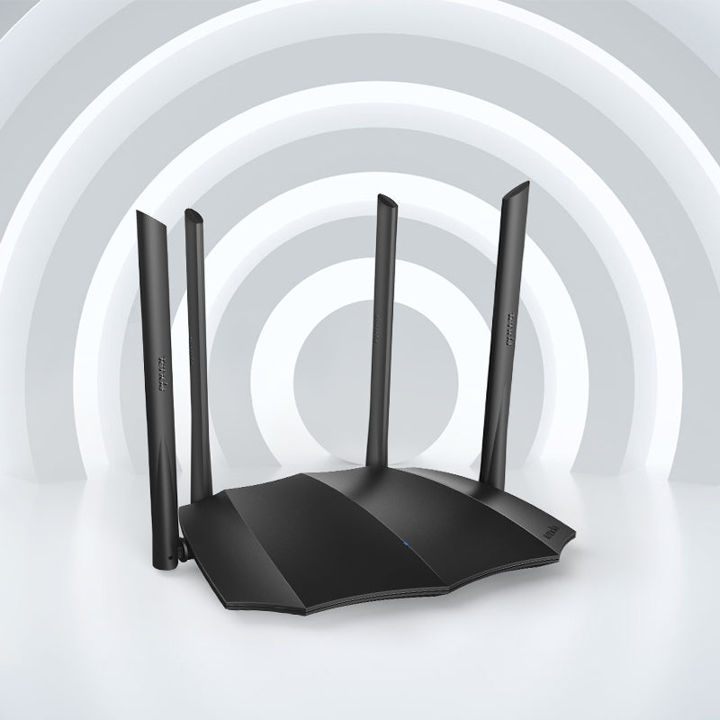 Tenda AC8 AC1200M Router WiFi Support IPV6 Home Coverage Dual Band Wireless Router App Control