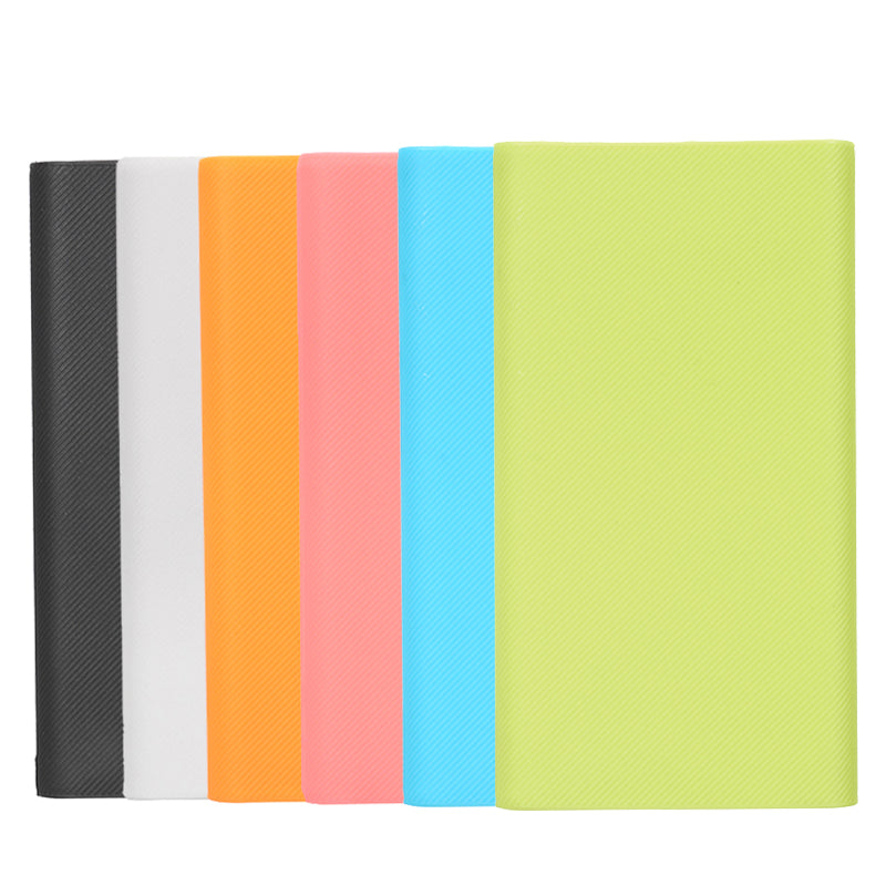Silicone Protective Back Cover Case For Xiaomi Mi 2nd Generation Power Bank 10000mAh