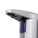 Touch Sensing Automatic Stainless Steel Silver Soap Dispenser 3 Adjustable Volume Settings 250ml Capacity