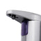 Touch Sensing Automatic Stainless Steel Silver Soap Dispenser 3 Adjustable Volume Settings 250ml Capacity