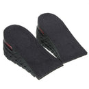 3-Layer 6cm Unisex Shoe Insole AIR Cushion Heel Insert Increase Taller Height Lift Pads