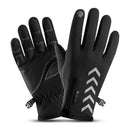Touch Screen Reflective Winter Skiing Gloves Thermal Snowboard Driving Sport Mittens