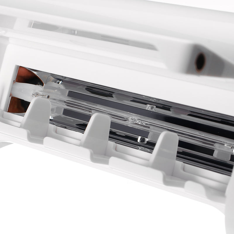 UV Toothbrush Sterilizer Toothpaste Dispenser Wall Mounted Toothbrush Toothpaste Holder