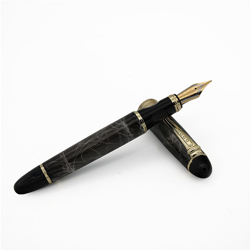 Jinhao X450 Fountain Pen Metal Gift Box Iridium Pen Calligraphy Fine Brush Business Practice Pen Point