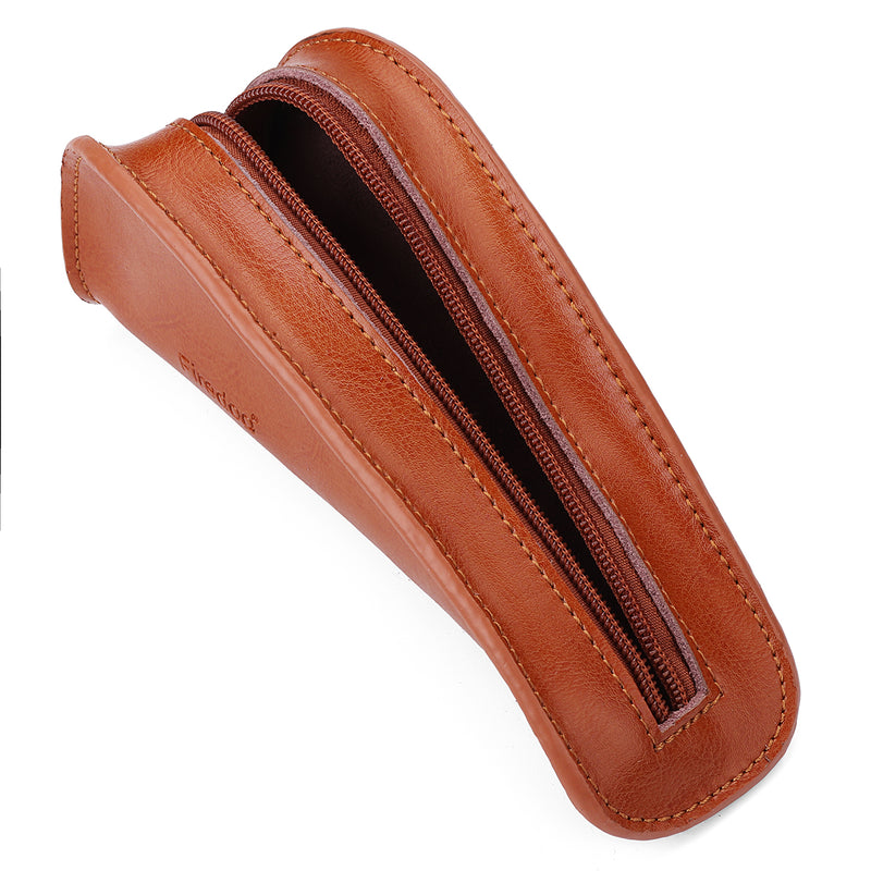 185x77x55mm Portable Leather Pipe Storage Bag Pipe Pouch Handheld Case