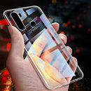 Bakeey Crystal Transparent Shockproof Hard PC Protective Case for Xiaomi Redmi Note 8